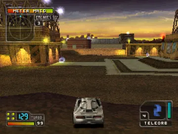 Twisted Metal 4 (US) screen shot game playing